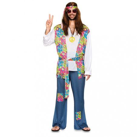 Mozorro Hippie Urdin Gizon