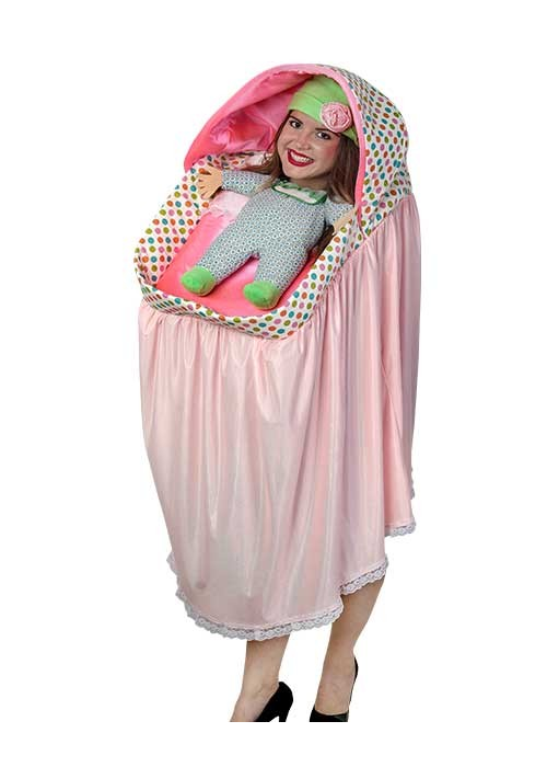 Disfraz de Cuna con Bebe - Disfraces Despedida Soltera