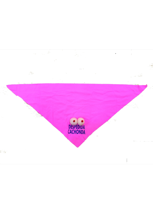 Pañuelo Despedida Cachonda Tetas - Pañuelos y Corbatas para Despedidas