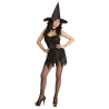 Disfraz de Bruja Negro Corto - Disfraces de Brujas y Hechiceros para Mujer