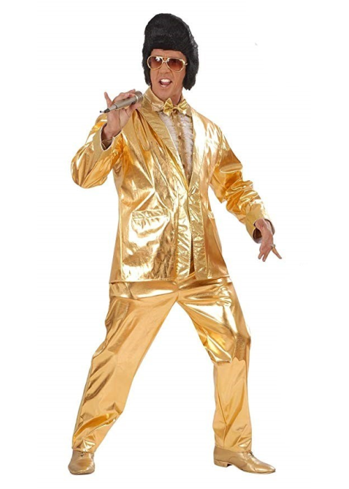 Costume King of rock Gold