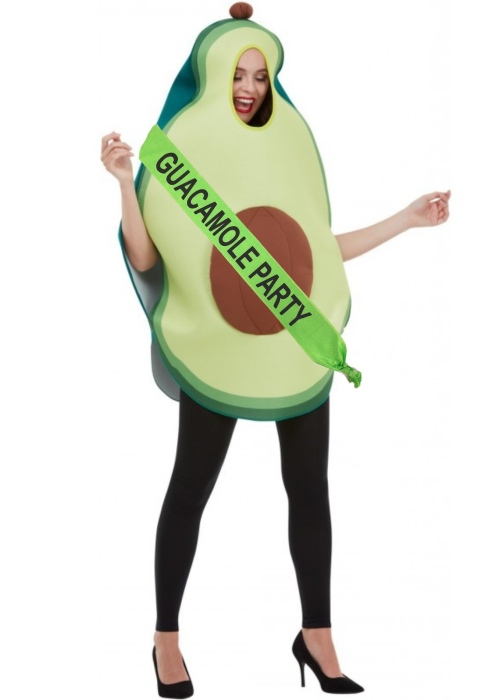 Disfraz de Aguacate con banda - Despedidas de soltera - Disfraces Despedida Soltera