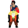 Disfraz de Princesa Nieves a hombros enanito para mujer - Originales y Divertidos