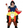 Disfraz de Princesa Nieves a hombros enanito para hombre - Disfraces Despedida Soltero