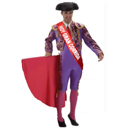 Vestit de Torero Porpra amb Orquestra - Comiats de solter / a