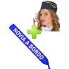 Set de Gorro de Azafata y banda - Pack Complementos despedidas - Set para Despedidas
