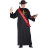 Disfraz de Cura con sombrero y banda - Despedidas Soltero - Disfraces Despedida Soltero