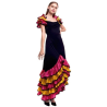 Disfraz de Rumbera Largo - Disfraces de Rumberos para Mujer