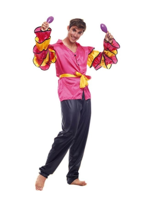 Vestit de Rumbero Fúcsia