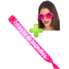 Set de Gafas Rosas y Banda - Complementos Despedida - Set para Despedidas
