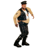 Disfraz de Motero Gordo - Disfraces de Rock y Punk para Hombres