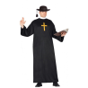 Disfraz de Cura con Sombrero y cruz - Disfraces de Curas y Religiosos para Hombres