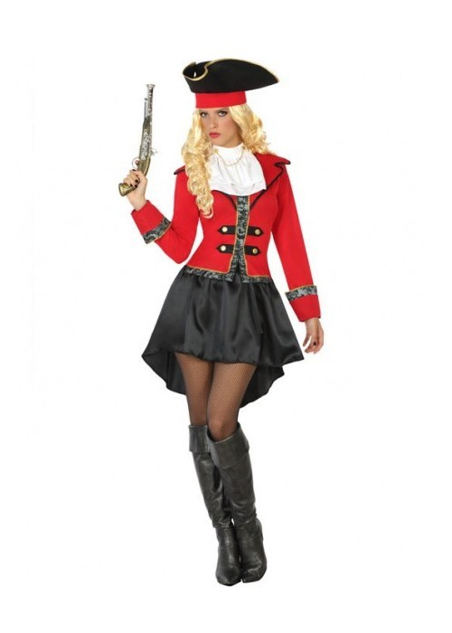 Disfraz de Capitana Pirata Vestido - Disfraces de Mujer