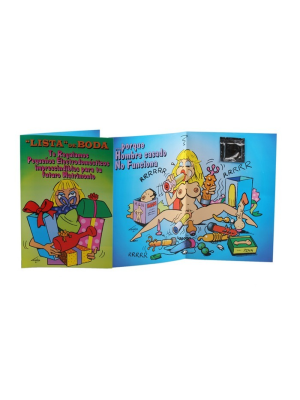 Erosi Txartela Zerrenda Ezkontza bakarrik 4.50€ – mozorro Denda online