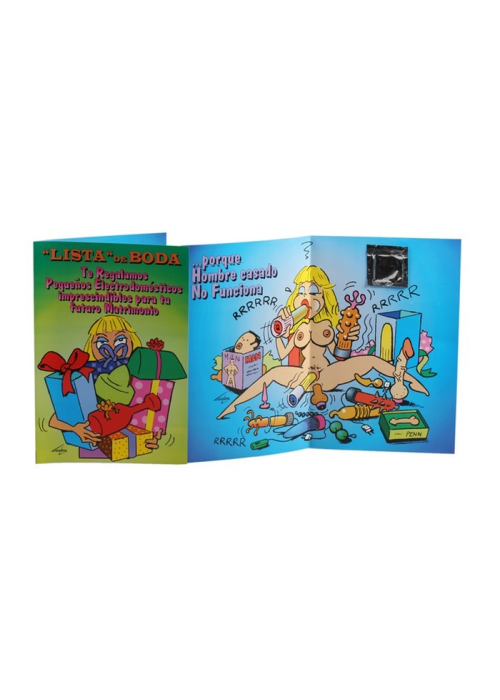 Erosi Txartela Zerrenda Ezkontza bakarrik 4.50€ – mozorro Denda online