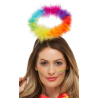 Diadema Aureola Angel Arcoiris - Sombreros