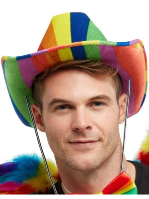 Sombrero Vaquero Arcoiris - Dia Del Orgullo Gay
