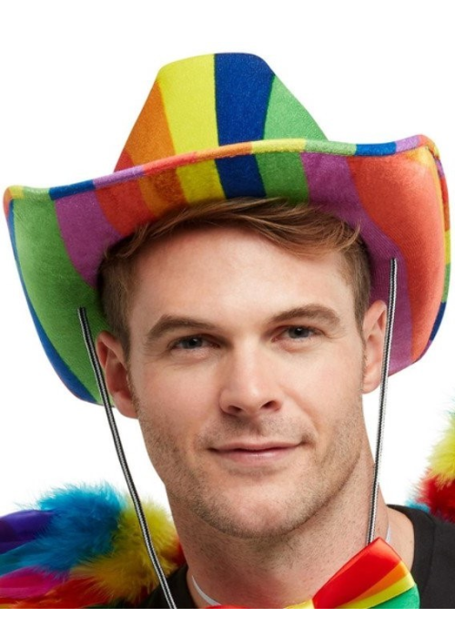 Sombrero Vaquero Arcoiris - Dia Del Orgullo Gay