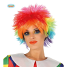 Peluca Payaso Multicolor - COMPLEMENTOS POR CATEGORIA