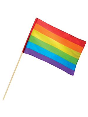Bandera de Mano Arcoiris - Dia Del Orgullo Gay