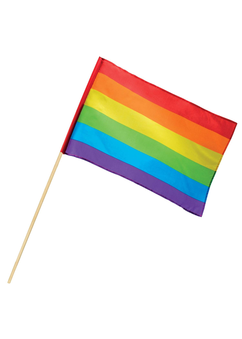 Bandera de Mano Arcoiris - Dia Del Orgullo Gay