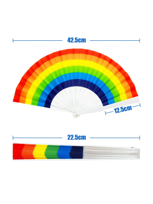 Abanico arcoiris - Accesorios
