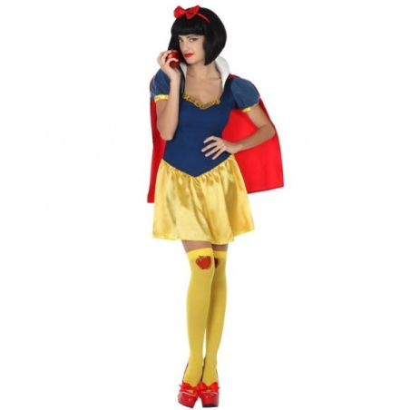 Disfraz de Princesa de Las Nieves Corto - Disfraces de Princesa de las Nieves adultos