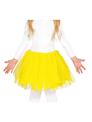 Tutu Amarillo 30cm - Faldas y Pantalones