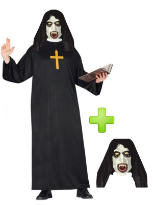 Vestit de Monja Fantasma Home - Pack de Halloween