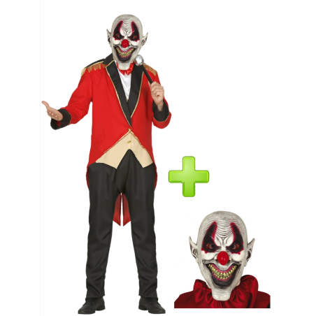 Disfraz de Presentador de Circo Diabolico - Disfraces Halloween - Disfraces Halloween Hombre