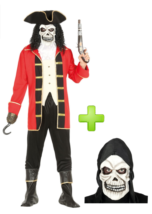 fatiga Promover pintar Comprar Disfraz de Pirata rojo Calavera - Disfraces Halloween - Disfraces Halloween Hombre fatiga Promover pintar Comprar Disfraz de Pirata rojo Calavera - Disfraces Halloween - Disfraces Halloween Hombre