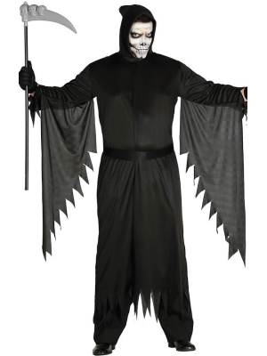 Disfraz de Asesino Tunica Negra - HALLOWEEN