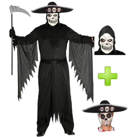 Disfraz de Muerte Mejicana - Disfraces Halloween - Disfraces Halloween Hombre