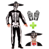 Disfraz de Esqueleto Mejicano - Disfraces Halloween - Disfraces Halloween Hombre