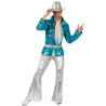 Disfraz de Disco Azul Hombre - Disfraces de Disco para Hombre