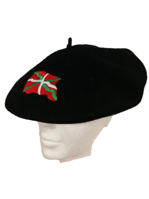 Beret Brodat Ikurriña Volant