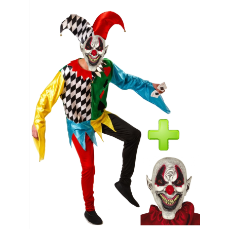 Mozorroa Joker Poker diabolico - Halloween Jantziak