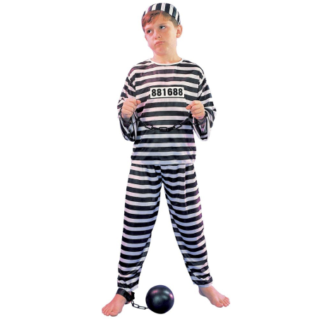 Disfraz de Preso Infantil - Disfraces de Policias y Presos