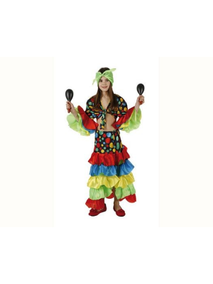Disfraz de Rumbera Samba Infantil - Disfraces para Niña