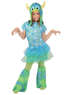 Disfraz de Monstruita Azul Infantil - Disfraces de Halloween Infantiles