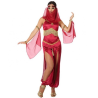 Disfraz de Bailarina Arabe Burdeos - Disfraces de Arabe para Mujer