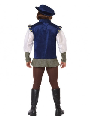 Mantell del Conqueridor Medieval Blau