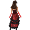 Disfraz de Can Can Burdeos - Disfraces de Cabaret para Mujer
