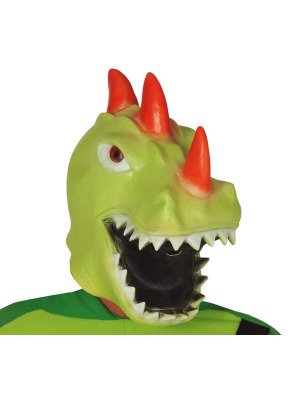 Mascara Gamer Dragon Verde - Complementos de Videojuegos
