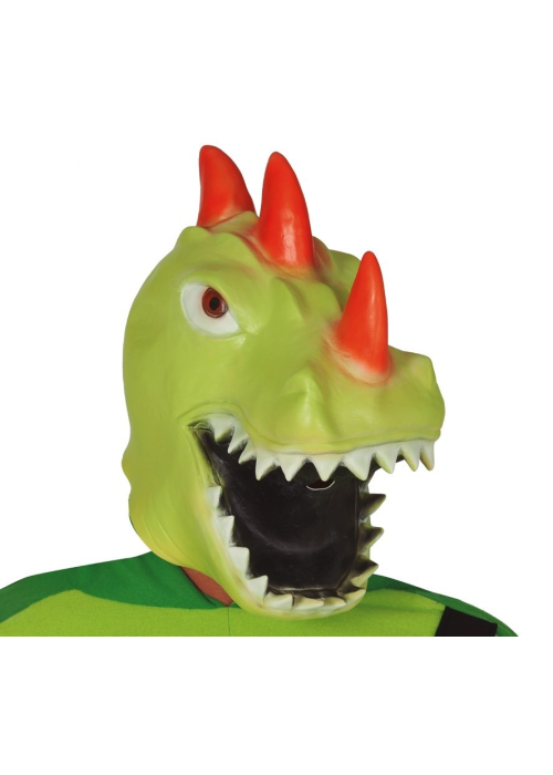 Mascara Gamer Dragon Verde - Complementos de Videojuegos