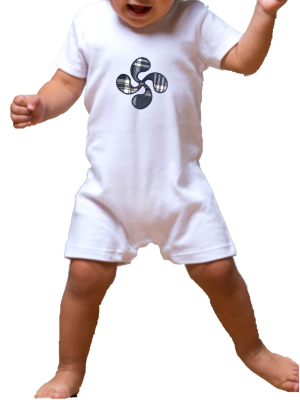 Body Bebe con Lauburu con Pata - TRAJES REGIONALES