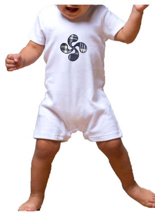 Body Bebe con Lauburu con Pata - TRAJES REGIONALES