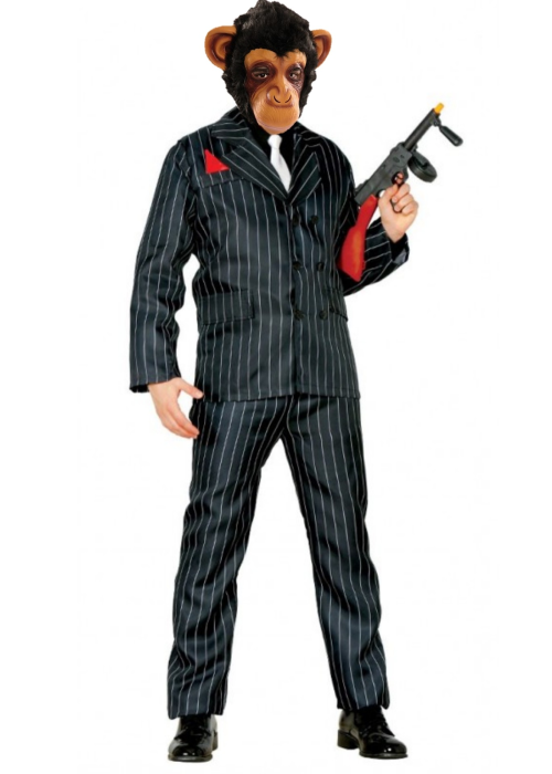 Costume Mobster Monkey