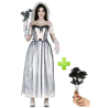 Disfraz de Novia Cadaver con ramo - Disfraces Halloween - HALLOWEEN