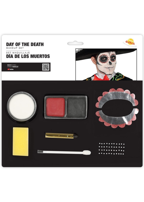 Set de Maquillaje dia de los Muertos - Complementos Mexicanos